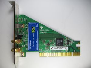 On the TRENDnet TEW-643PI's board