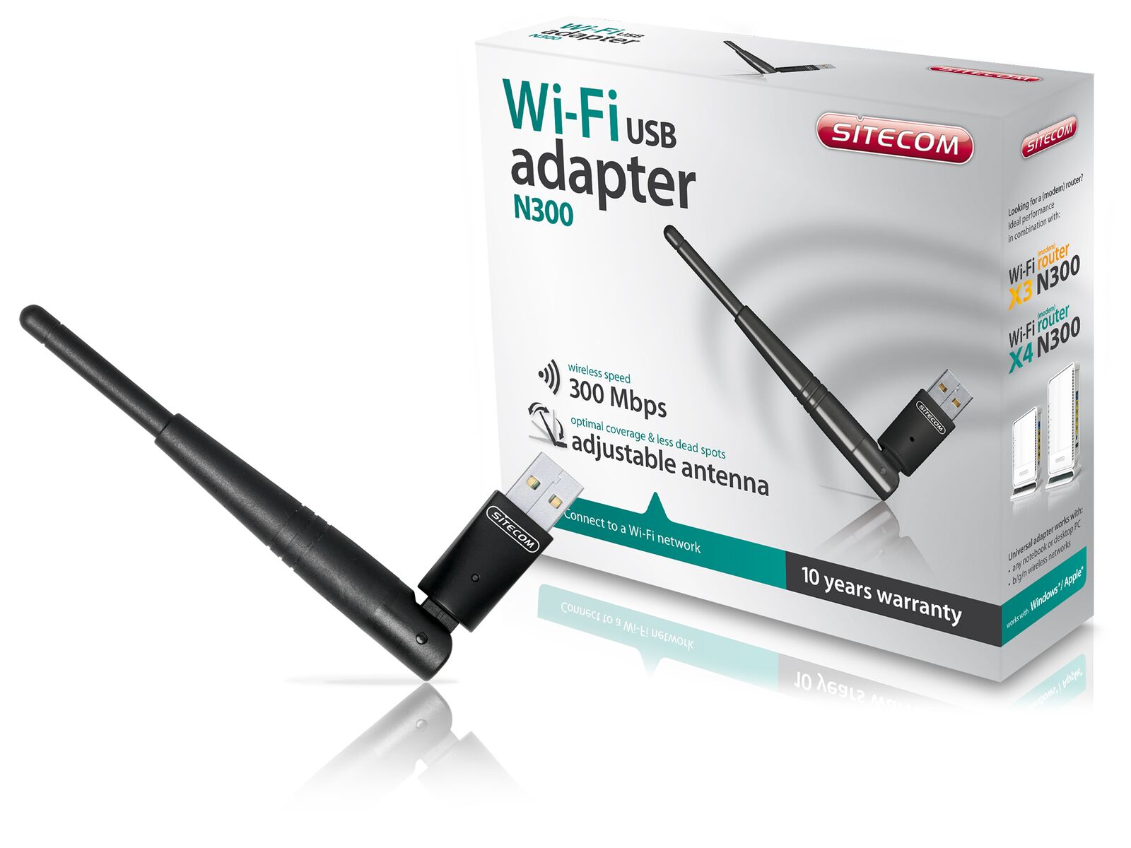 Wifi usb adapter drivers. Sitecom.