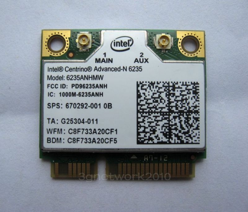 Intel r centrino r advanced n 6235 на что заменить